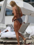 Erika Jayne in a Silver Bikini in Miami 03-22-12.